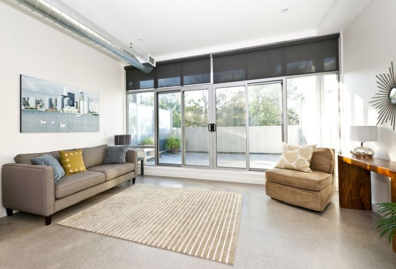 15374911 - living room with sliding glass door to balcony - artwork from photographer portfolio