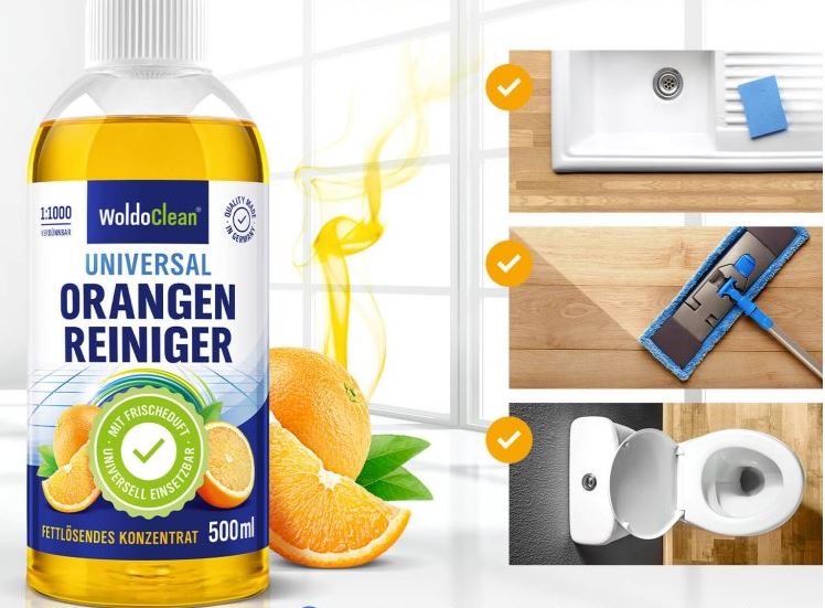 Jak využít univerzální pomerančový čistič?