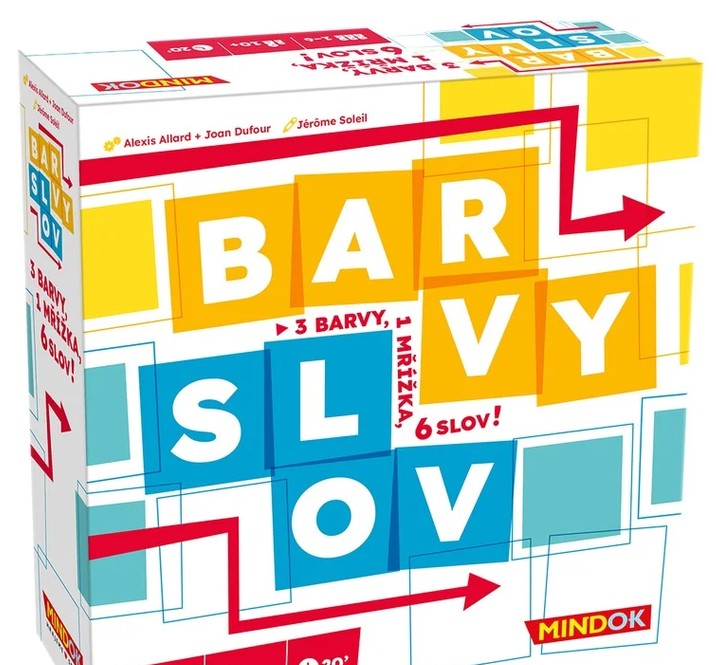 Novinka od Mindoku: Rychlá, chytrá a návyková hra Barvy slov